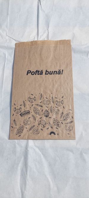 17.5 x 6.5 x 29 cm PUNGA PANIFICATIE POFTA BUNA