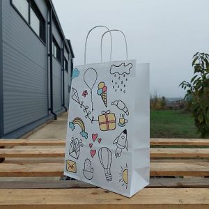 22 x 10 x 31 cm, Sacosa Alba WHIMSY