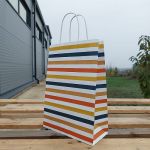 22 x 10 x 31 cm, Sacosa Alba STRIATA