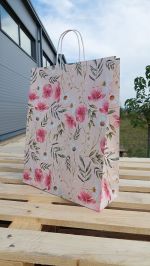 32 x 12 x 41 cm, Sacosa Alba FLOWERS