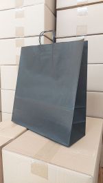 45 x 17 x 47 cm, Sacosa colorata negru